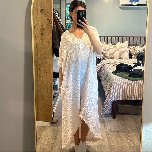 9seed resort flowy maxi swimsuit cover - Picture 2 of 5